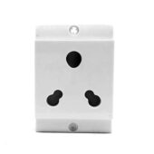 Wipro North West Socket 6/20A 3 Pin - Power (White)
